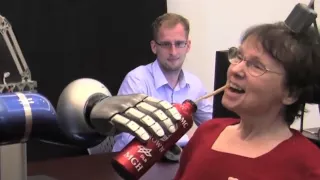 Thought control of robotic arms using the BrainGate system