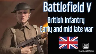 British Infantry. Battlefield V guide for historically accurate cosmetics.