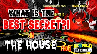 WHAT IS THE BEST SECRET TOWER IN THE HOUSE?! roblox