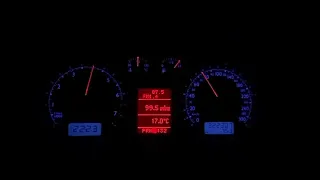 Passat B5.5 4.0 W8 0-180 km/h acceleration