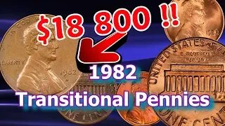 Are Your 1982 Pennies Worth Money, Large and Small Date Varieties Explained