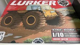 Lurker sherp 1/10 Kingkong kit unboxing