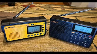 XHDATA D-608 Compared to other radios