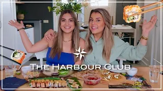 MUKBANG met ISABELLE 🍣🍱 HARBOUR CLUB | Sara Verwoerd