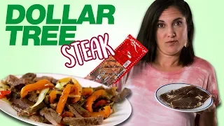 Dollar Store Steak vs Ribeye Steak | Who Can Taste the Difference? | $1 Steak Review
