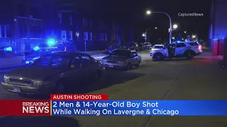 Chicago shooting: Teen, 2 men wounded in Austin