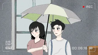 Lovely Rain animation/flipaclip short film