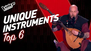 UNIQUE INSTRUMENTS in The Voice! | TOP 6