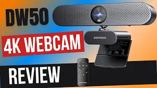 Why the NEW Depstech DW50 4k Remote Controlled Webcam is great for streamers!