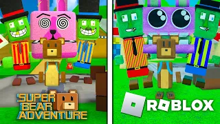 Roblox vs Super Bear Adventure Every Level Compilation - Gameplay Walkthrough