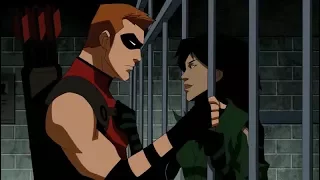 Young Justice Season 1 & 2 |Cheshire & Red Arrow|All Moments