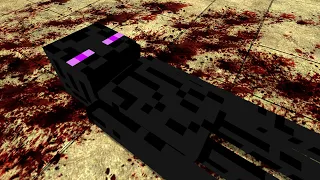 MINECRAFT ENDERMAN TORTURE!! Garry's Mod [Minecraft]