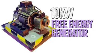 10KW Free Power Generator With Microwave Parts 100% REAL