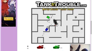 баг в игре танки в лабиринте (4 )