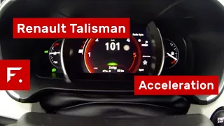 Renault Talisman Energy DCi 160 0-100 Acceleration