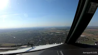 Cockpit video: approach to LHBP runway 31