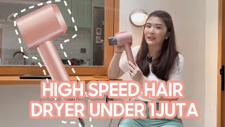 HIGH SPEED HAIR DRYER DI BAWAH 1 JUTA!!! | Full Review ONA Hair Dryer