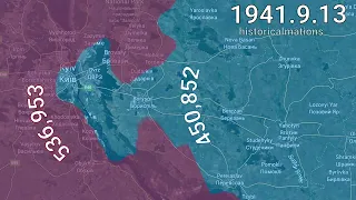 Battle of Kiev (1941) in 25 seconds using Google Earth
