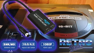 A Genesis Upscaler with no Input Lag! - Retroscaler RGBS Upscaler Review