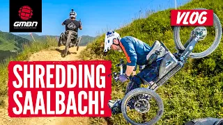 I Went Up The Wrong Mountain! - Martyn Ashton Rides Saalbach | GMBN Vlog