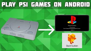 PlayStation 1 Games Android! DuckStation Setup Tutorial 2022!