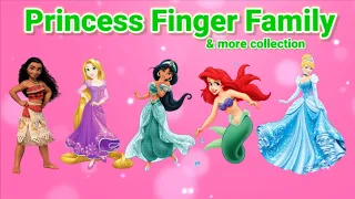 Finger Family Song | Top 04 Nursery Rhymes with Disney Princess & More Collection