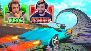 CARRERA BRUTAL! EL REGALO PERFECTO!! CON AURONPLAY Y AMIGOS! - GTA V ONLINE