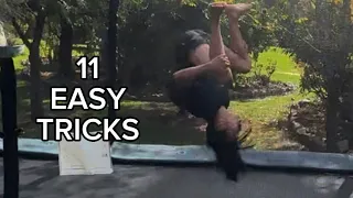 11 Easy Trampoline Tricks YOU Can Learn Right Now!