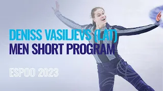 Deniss VASILJEVS (LAT) | Men Short Program | Espoo 2023 | #EuroFigure