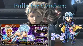 Dissidia Final Fantasy Opera Omnia - Ceodore banner pulls !