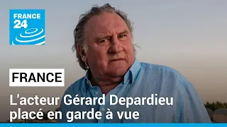 L'acteur Gérard Depardieu placé en garde à vue pour agressions sexuelles • FRANCE 24