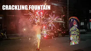 Lucky Circus Crackling Fountain by Phoenix Fireworks Manila Philippines Fiesta 2020