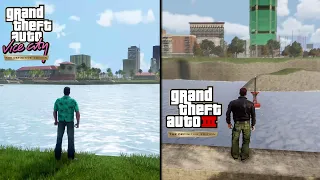 GTA Trilogy Definitive Edition - Can Tommy & Claude Swim?