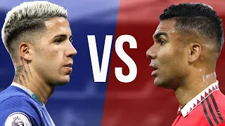 Enzo Fernandez VS Casemiro - Who Is Better? - Crazy Skills Show & Passes - 2023 - HD