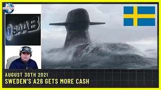 Sweden's Improved A26 Sub Gets More Funding