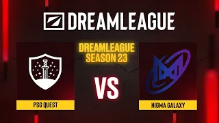 PSG Quest проти Nigma Galaxy | Гра 5 | DreamLeague Season 23 - CQ - MENA