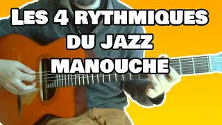 4 rythmiques guitare manouche à connaitre absolument