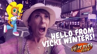 Hello From The Voice Of Crash Bandicoot's Coco | Vicki Winters!