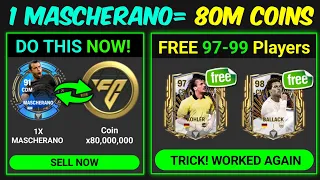 1 MASCHERANO = 80M Coins, FREE 97 to 99 OVR Players - 0 to 100 OVR as F2P [Ep31]
