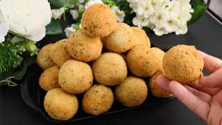 When you have 3 potatoes, make these crispy potato balls! so delicious that I cook almost everyday!