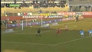 Serie A 2001-2002, day 21 Piacenza - Chievo 2-2 (Marazzina, Hubner, Di Francesco, F.Cossato)