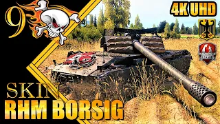 WoT Rhm Borsig Gameplay 4k ♦ 9 Frags ♦ Tank Destroyer Review (2020)