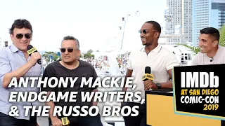 Endgame Writers, Russo Bros & Anthony Mackie Reveal Deleted Scene, Surprises & Decapitated Cap Idea