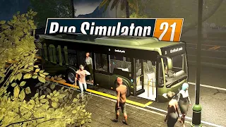 ПЕРВЫЙ НОЧНОЙ РЕЙС - Bus Simulator 21 [#4]