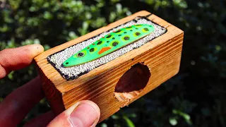 Device for quick painting of fishing lures