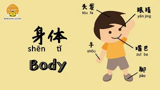 Body Part in Chinese [part 2]