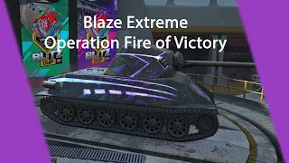 Blaze / Spark Extreme Cammo - Wot Blitz - Operation Fire Of Victory Gameplay !