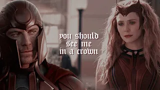 erik & wanda || you should see me in a crown ♔