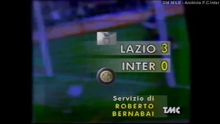 1997-98 (22^ - 22-02-1998) Lazio-INTER 3-0 [Fuser,Boksic,Casiraghi] Servizio Goleada TMC