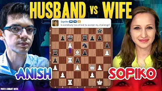 Husband vs Wife | Anish vs Sopiko in Banter Blitz with Anish Giri